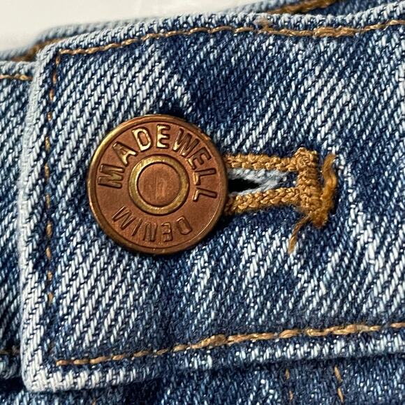 Madewell The Perfect Jean Short - Balsam Wash - 28 - Picture 10 of 16